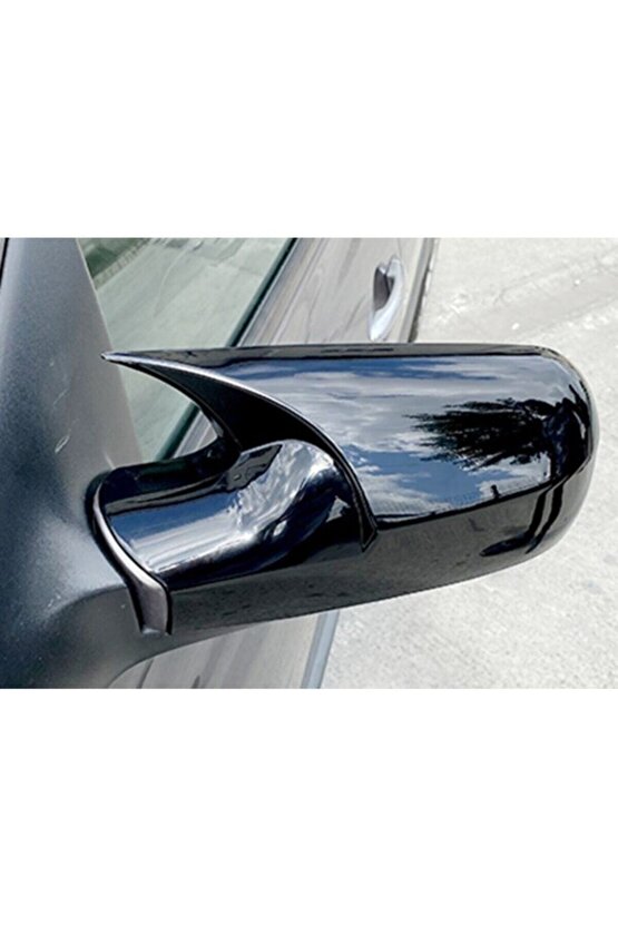 Renault Megane 2 Batman Ayna Kapağı Yarasa Ayna Piano Black Plastik