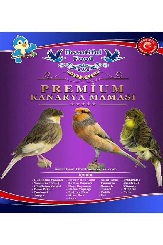 Premium Kanarya Maması 1 Kg.