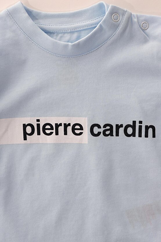 Pierre Cardin Pierre Cardin %100 Pamuk Bebek Uzun Kol Sweatshirt Tişört 303310 ZN10535