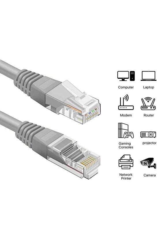 30 Metre 30mt M Internet Kablosu Kalın Cat6