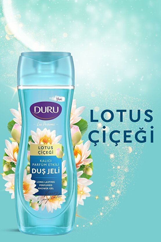 Lüx Perfumes Lotus Çiçeği Duş Jeli 3x450ml