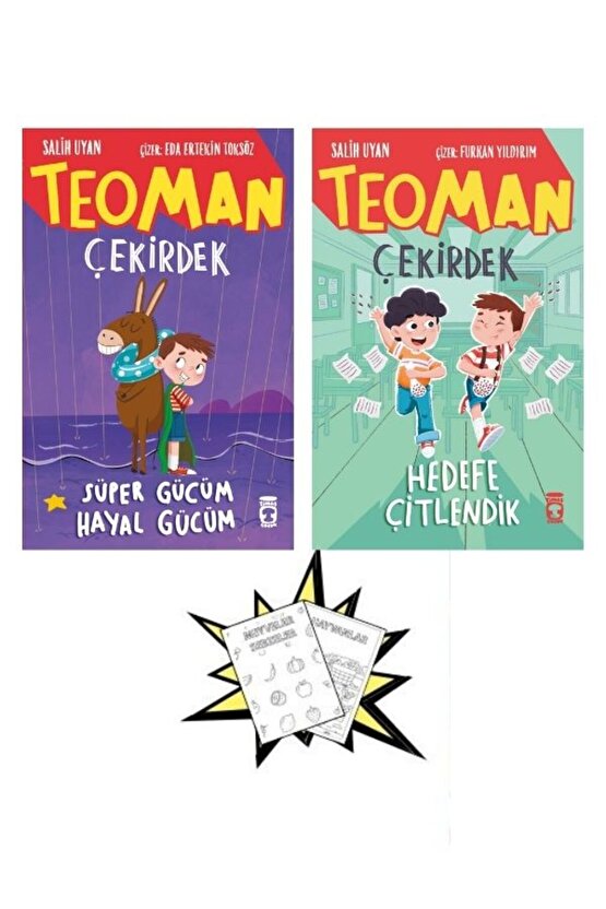 Boyama Hediyeli- Teoman Çekirdek  Hedefe Çitlendik Süper Gücüm Hayal Gücüm 2. 3. 4. Sınıf Okuma