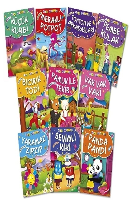 Mini Masallar 1 - 10 Kitap Takım