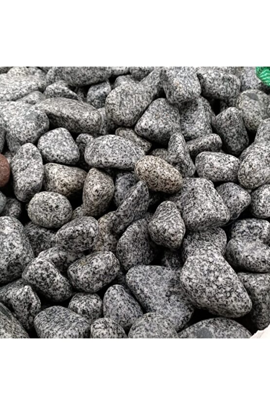 Dolamit Benekli - Granit 5 kg 2-4 cm Doğal Dekoratif Süs Peyzaj Taşı