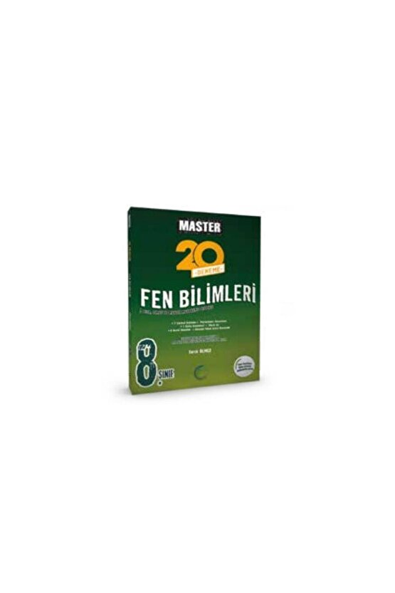 8. Sınıf Master 20 Fen Bilimleri Denemesi