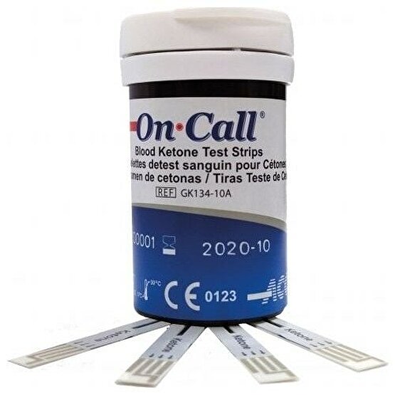 On Call Gk Dual Keton Ölçüm Stribi 50 Test