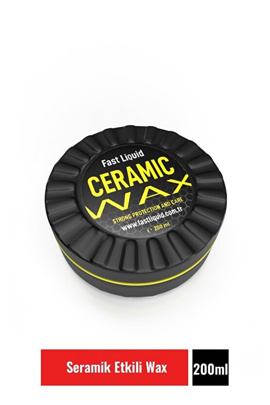 CERAMIC WAX Seramik etkili wax boya koruma yüksek parlaklık ve su iticilik