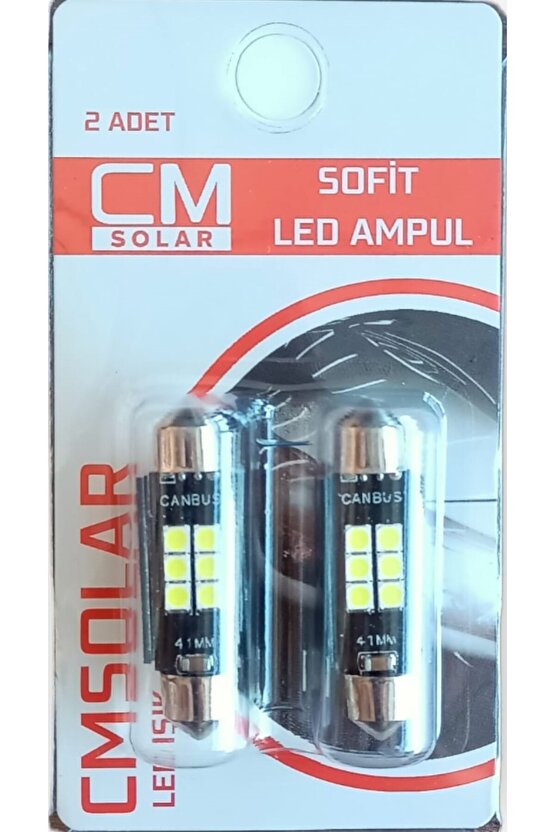 41mm Sofit Led BEYAZ IŞIK Ampul Tavan-Plaka Aydınlatma