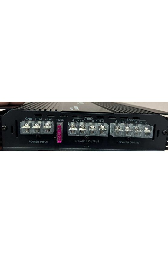 Ts-960 Oto Anfi 3000wattws Max.power Hogh Performance Amplifier 2 Kanal Araba Anfisi