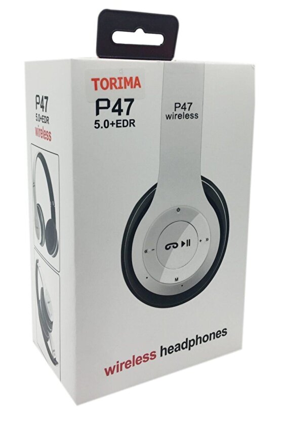 P47 Extra Bass Wireless Bluetooth Kulaklık 5.0+edr Fm Radyo