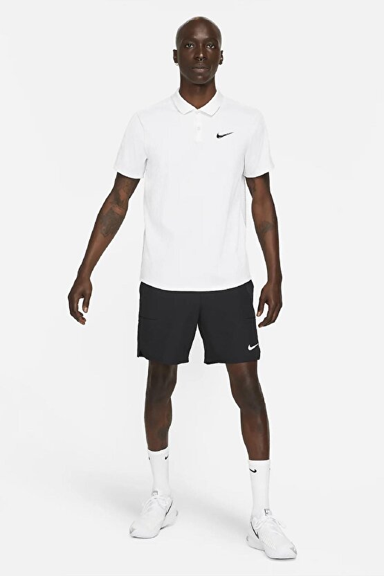 Tenis Tshirt Court Dri-fıt Adv Slam Beyaz