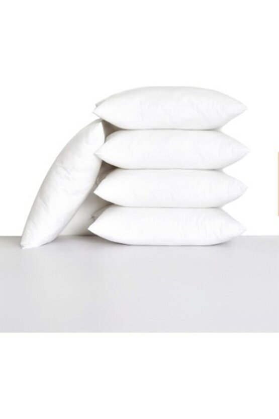 Beyaz  Boncuk Slikon Yastık 1000 gr 4 Adet