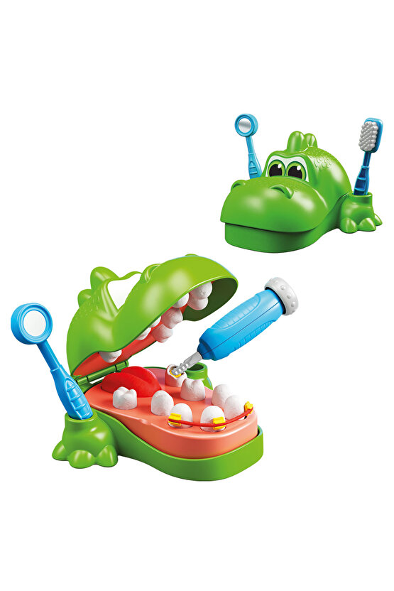 Dinozor Dişçi Oyun Hamur Set Dino Dentist