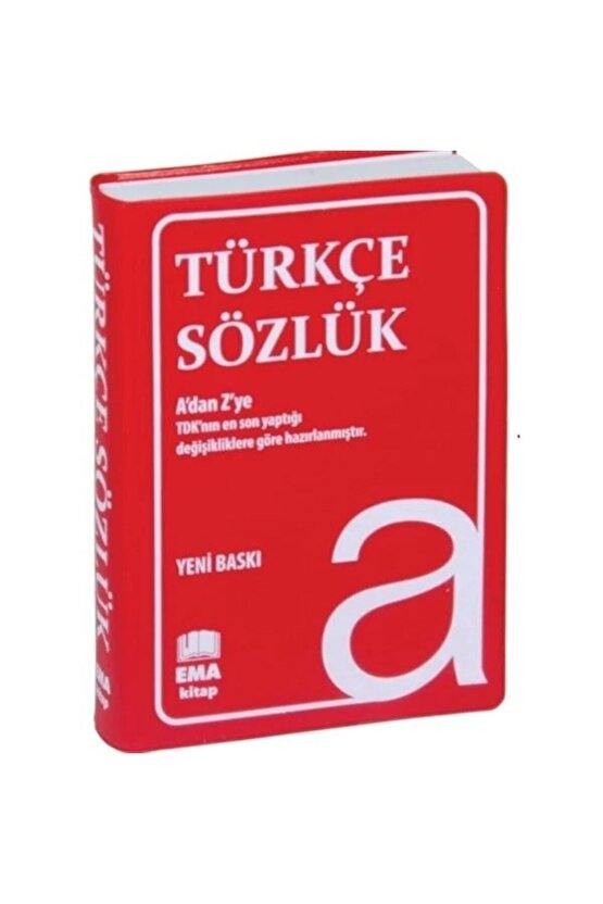 Türkçe Sözlük A Dan Z Ye Tdk Uyumlu (PLASTİK KAPAK)