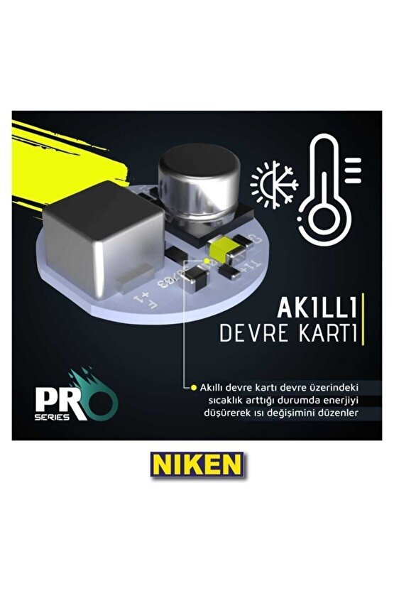 9006 Led Xenon Far Aydınlatma Seti Şimşek Etkili Pro 8000lm