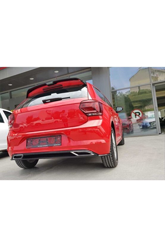 Vw Polo Mk6 Bagaj Üstü Spoiler Oettinger Pianoblack Boyalı 2019