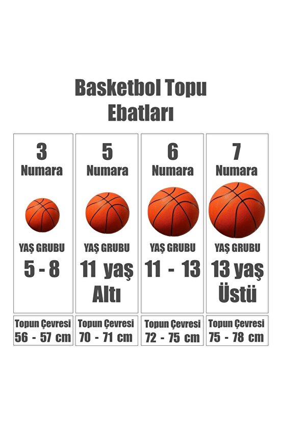 Basketball 8p Siyah Basketbol Topu
