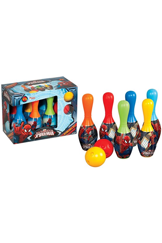 Erkek Çocuk Eğitici Oyuncak Örümcek Adam Spiderman Bowling Set 8693830015997