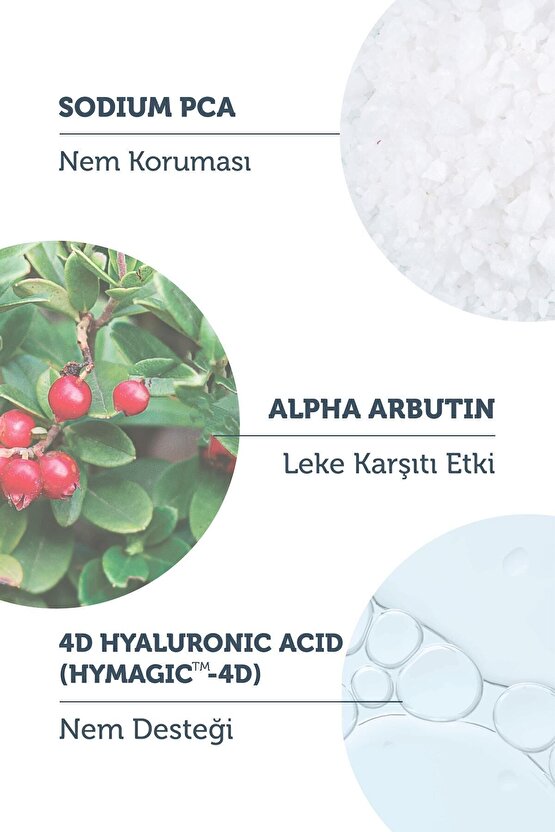 Leke Karşıtı Arbutin Cilt Bakım Serumu 30 Ml (arbutin %2 + Hyaluronic Acid)