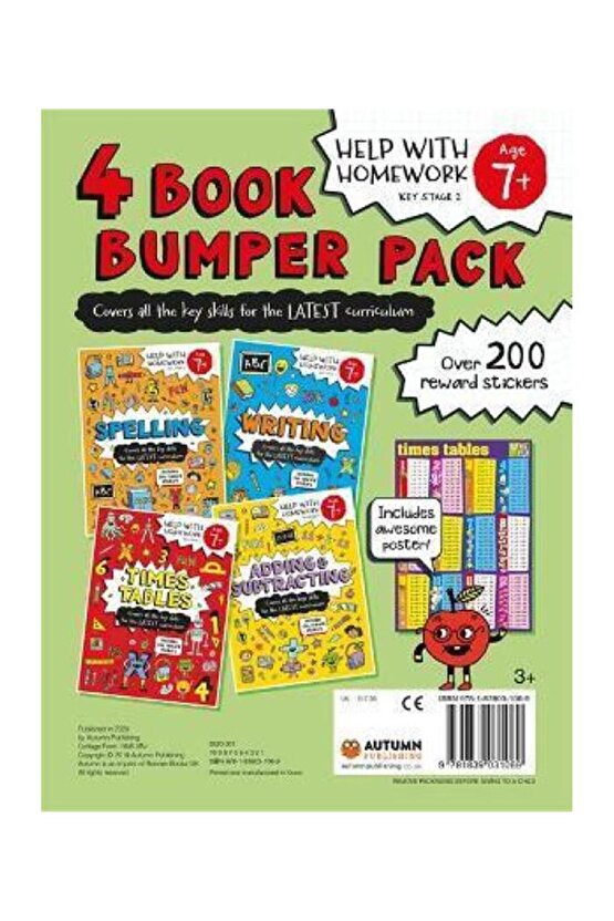 Help With Homework: 4 Book Bumper Pack (7+)