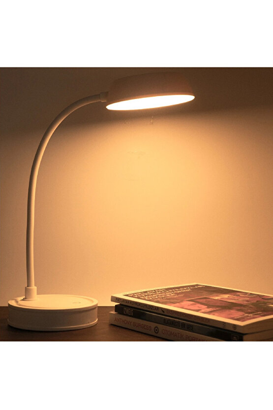 Dokunmatik 3 Mod Gün Işığı Esnek Çalışma Kitap Okuma Telefon Tutacaklı Masa ve Gece Lambası