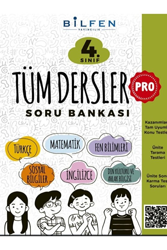 4. Sınıf Tüm Dersler Pro Soru Bankası