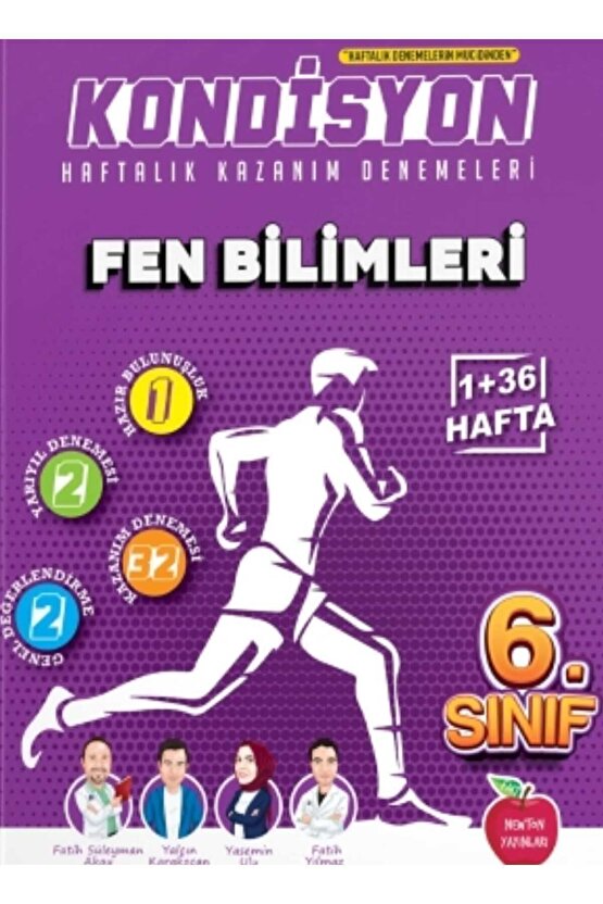 6.SINIF KONDİSYON + FEN BİLİMLERİ DENEMESİ 37 HAFTA