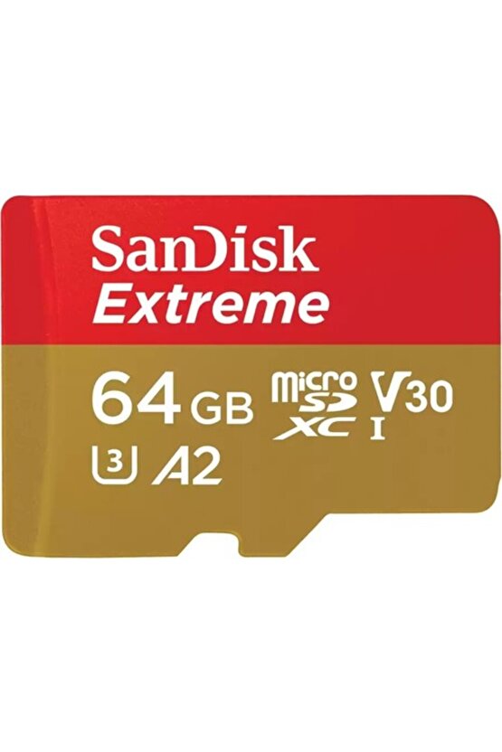 64gb Microsdxc Extreme 170mbs Hafıza Kartı