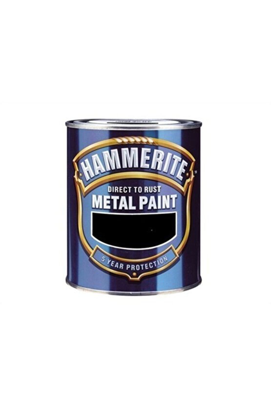 Hammerite Direkt Pas Üstü Çekiçlenmiş Metal Boya Gümüş Gri 0.75 Lt