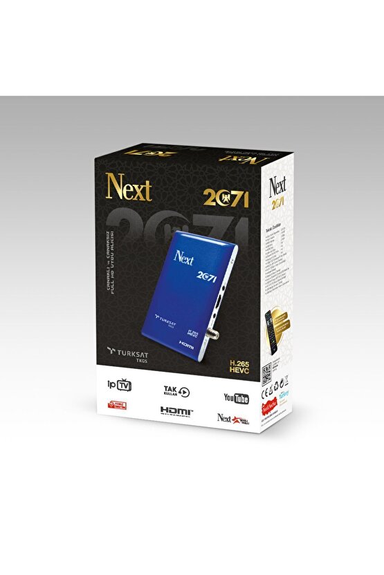 Next 2071 (HEVC H.265),free Ip Tv Youtube, Xtream, Filmon, Tiktok Çanaklı Ve Çanaksız Uydu