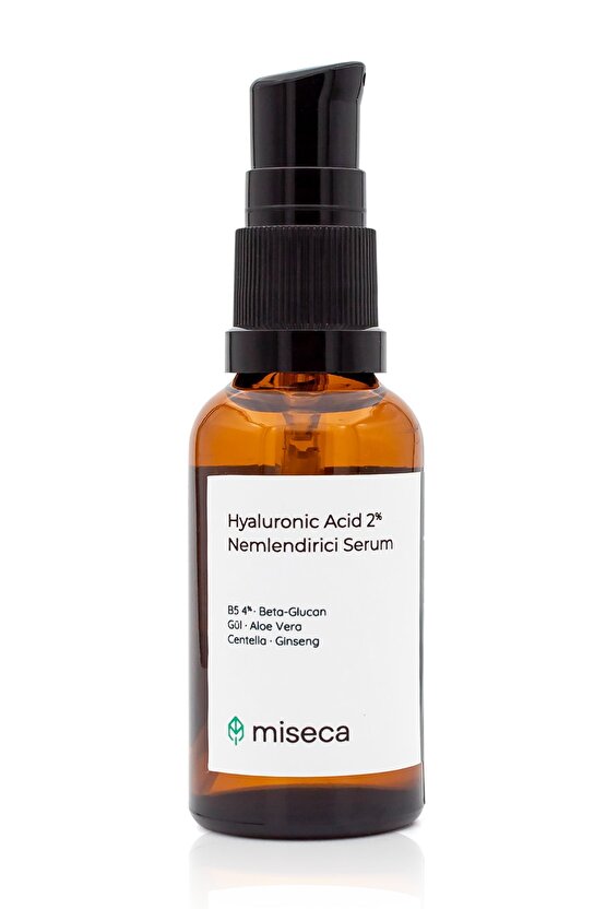 Hyaluronic Acid 2% Nemlendirici Serum 30 ml %4 Pantenol B5 Cilt Bariyeri Onarıcı