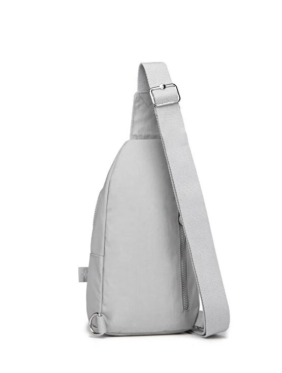 Smart Bags Kadın Bodybag Krinkıl Kumaş 3051 Açık Gri