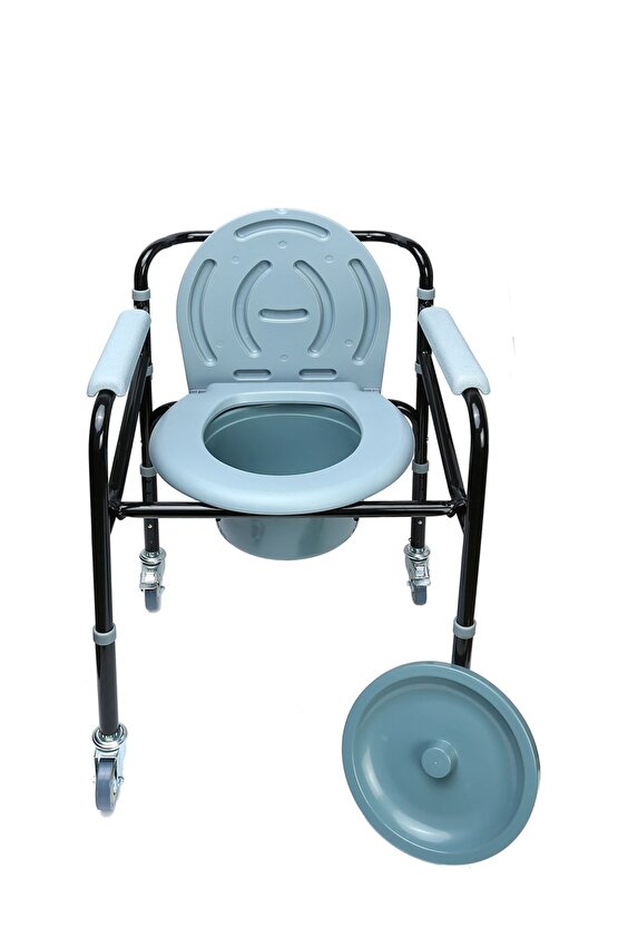 Ky696 Tekerlekli Tuvaletli Banyo Sandalyesi