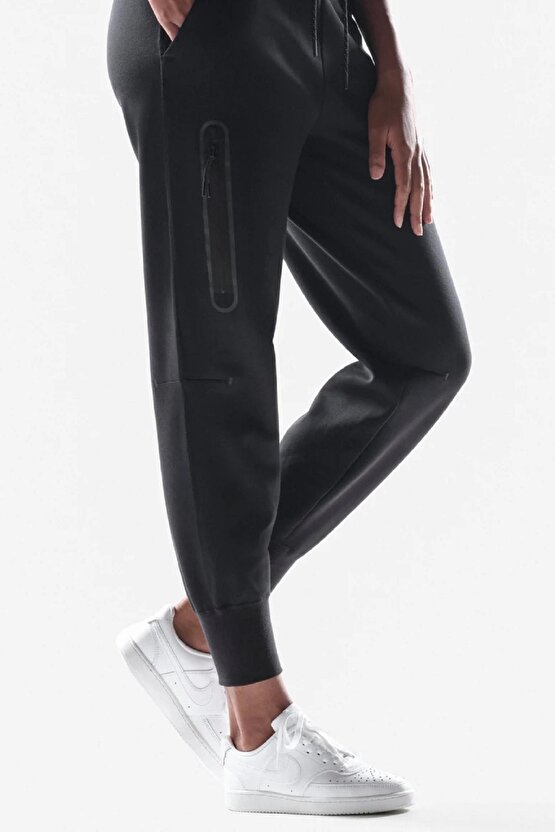Sportswear Tech Fleece Trousers Kadın Siyah Eşofman Altı