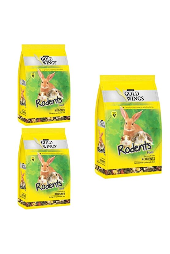 Neo Pet Market Gwc Kemirgen Tavşan Hamster Ginepig Yemi 500 Gr X 3 Adet