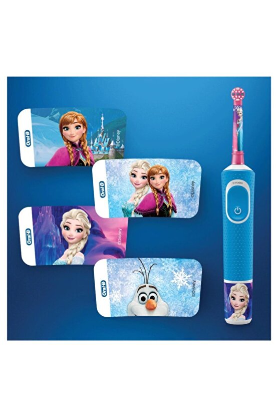 Şarj Edilebilir Diş Fırçası Aile Paketi D700 Mavi + D100 (Frozen)