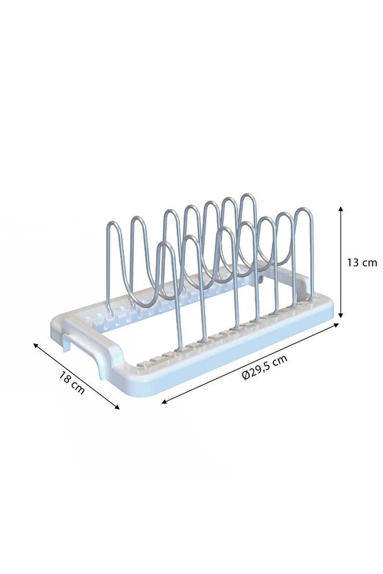 Ayarlanabilir Tava ve Tencere Kapak Düzenleyici, Organizer, Tezgahüstü, Çekmece ve Dolap içi