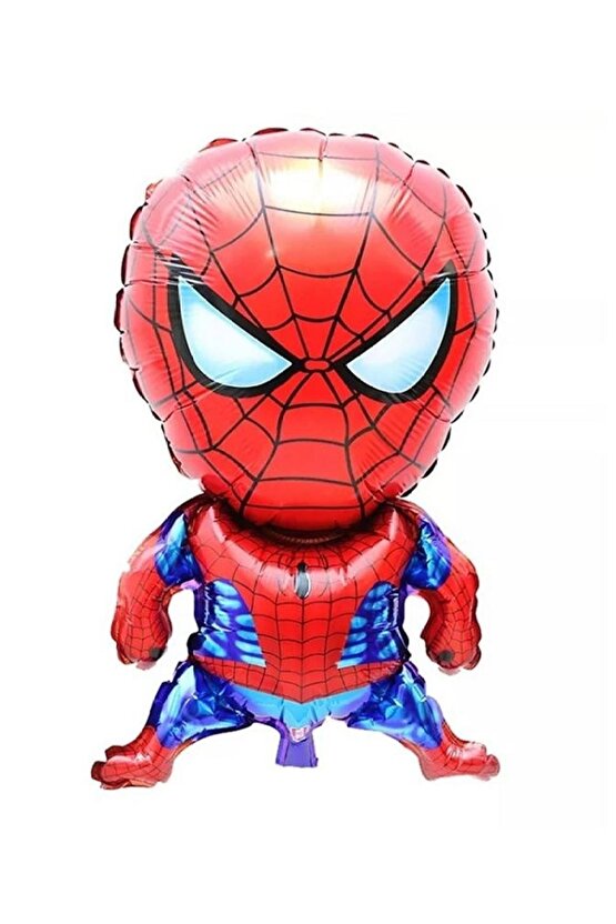 Spiderman Örümcek Adam Balon Set Balon Folyo Set Spiderman Konsept Doğum Günü Set Yaş Balon