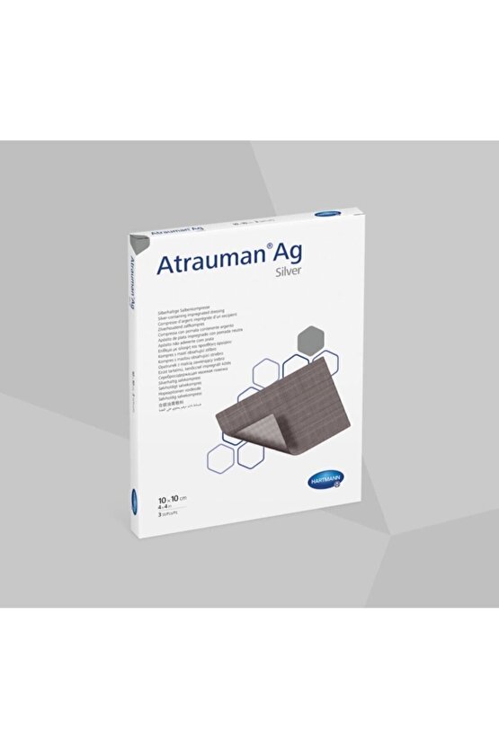 Hartman Atrauman Ag 10x10 Gümüş Içerikli Yara Örtüsü - 1 Adet