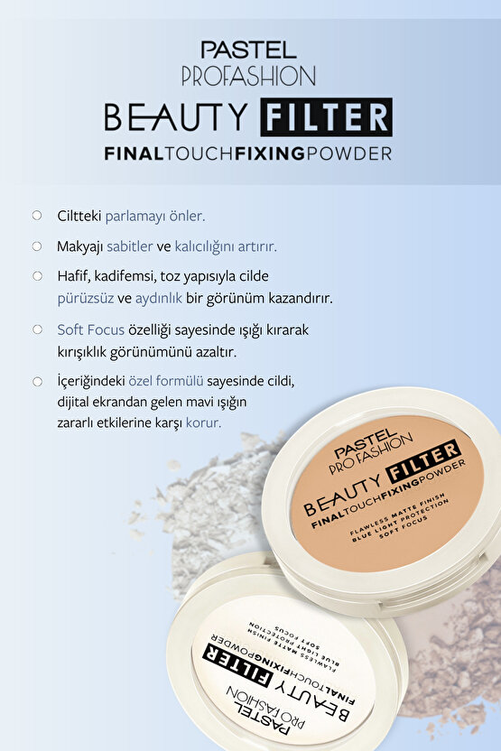 Beauty Filter Fixing Powder - Pudra 01