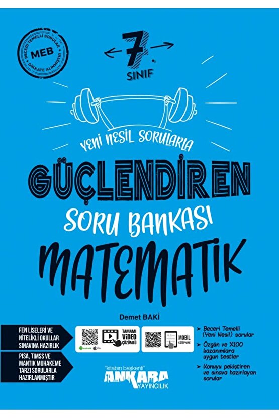 7. Sınıf Matematik Güçlendiren Soru Bankası