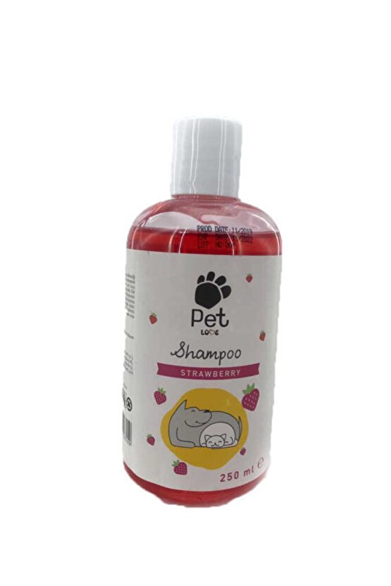 Eco Kedi & Köpek Şampuanı Strawberry-çilekli- 250 Ml