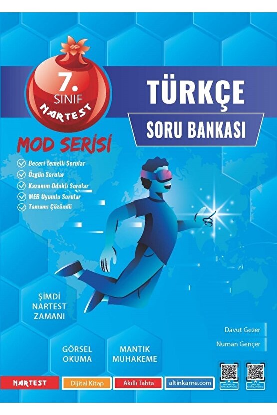Nartest 7. Sınıf Yeni Nesil Türkçe Mod Soru Bankası