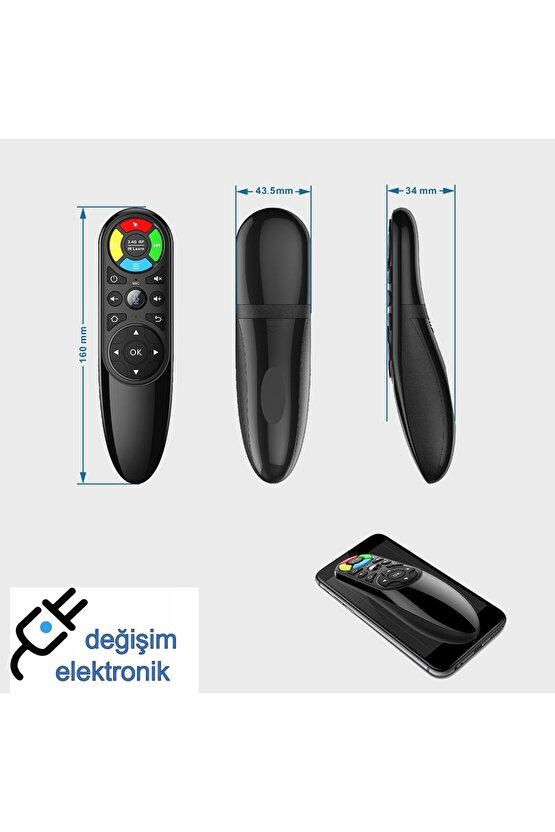 Ematic Agt419 Androidbox Kumandası Ses Komutlu