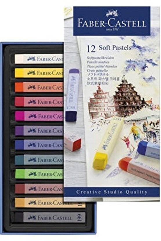 Soft Pastel Toz Pastel 12li