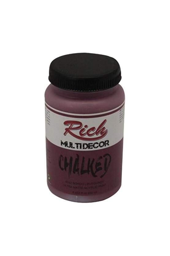 Multi Decor Chalked Akrilik 250ml N:4532 Bordo