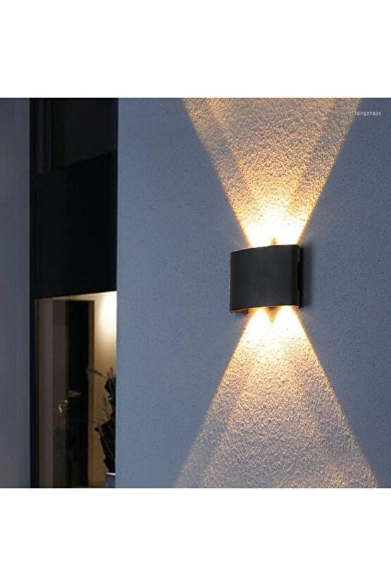 4 Watt GÜN IŞIĞI Işık Ledli Işık Süzmeli Dekoratif İç ve Dış Mekan Led Aplik, Modern ve Şık Armatür