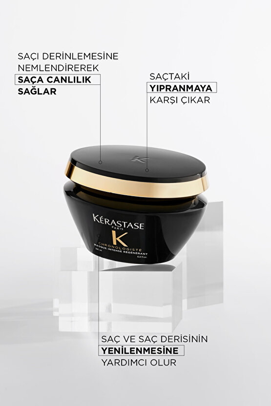 Chronologiste Masque Intense Régénérant Yenileyici Saç Maskesi 200ml 200ml