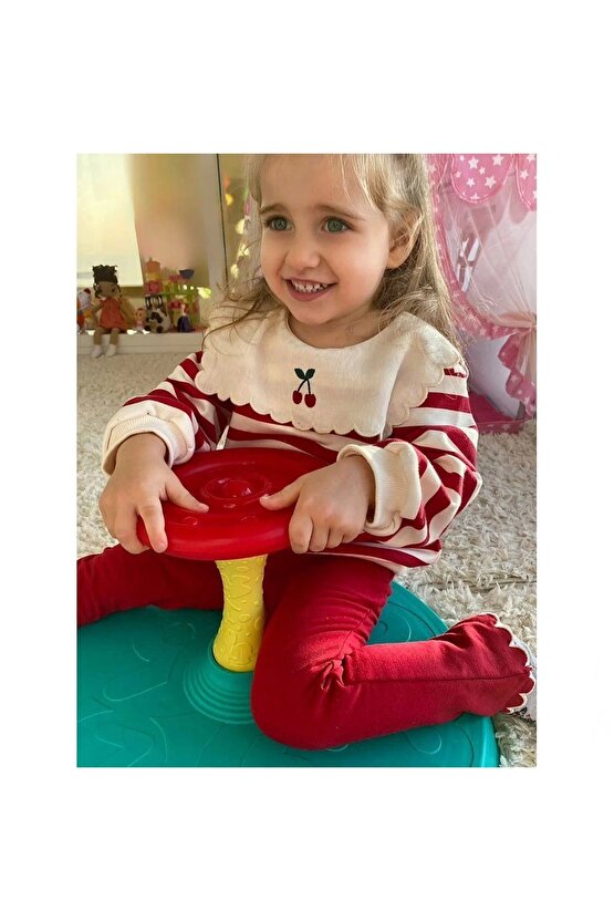 Süper Hareketli Dönence Çocukları Gülümseten Tırtır Oyuncak +18 Aylık Çocuklara Spor Büyüklere Dönüş