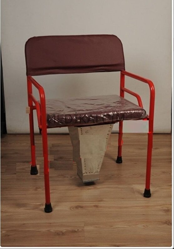 Obezler İçin Klozetli Hasta Sandalyesi
